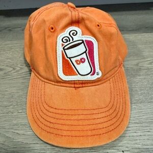 Cotapaxi Dunkin Donuts Orange Baseball Hat - Coffee Cup Patch Snap Back